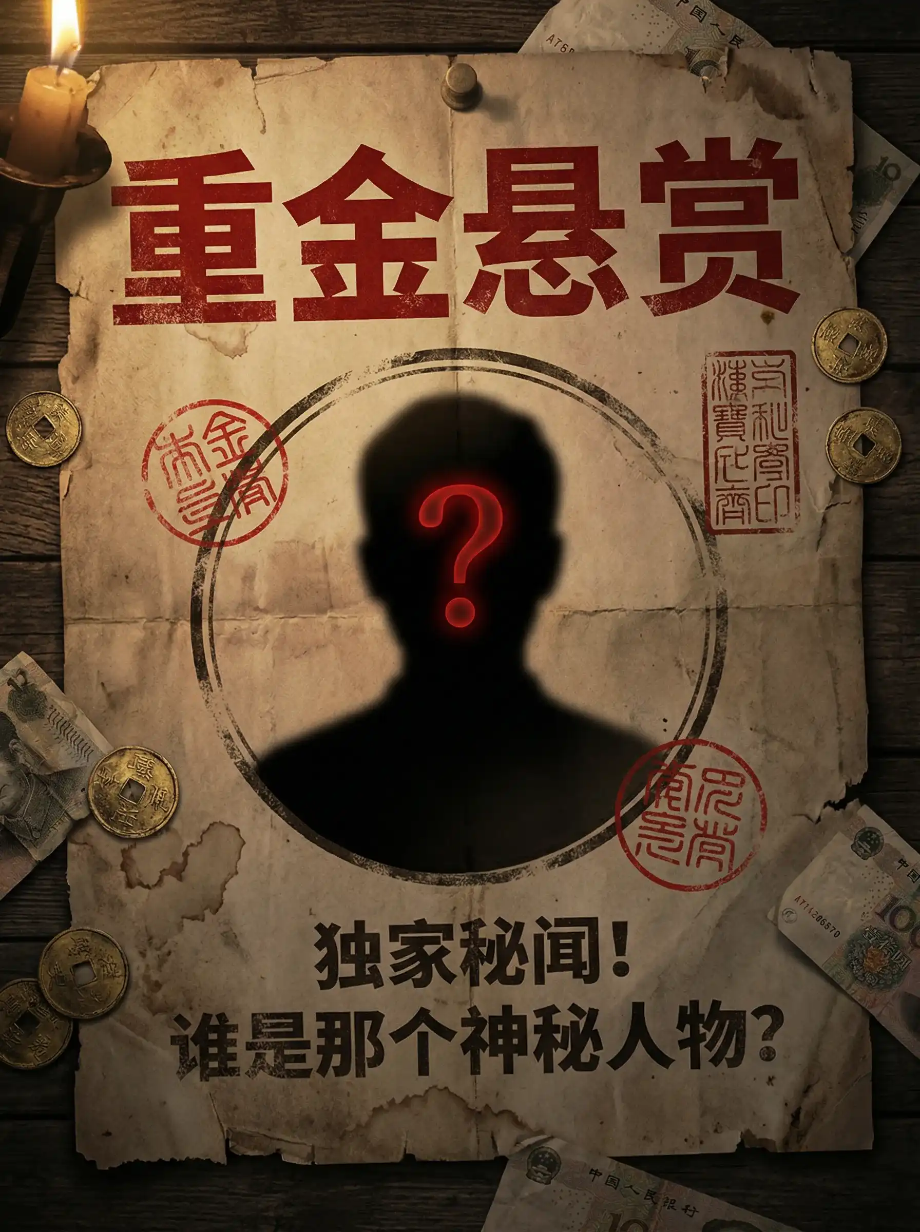 药水哥 一龙 - 重金悬赏线索征集令